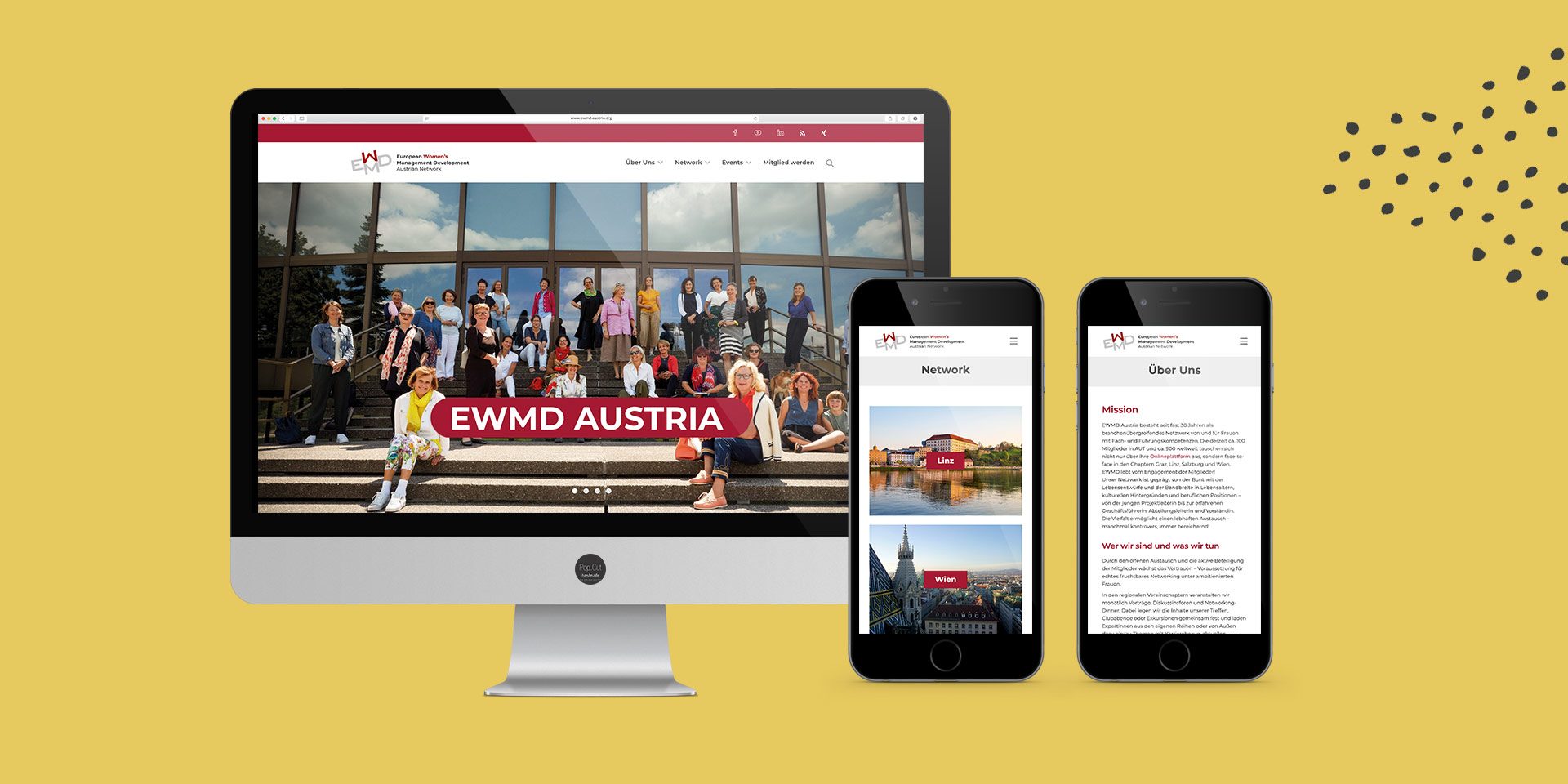 Website EWMD Austria Collage