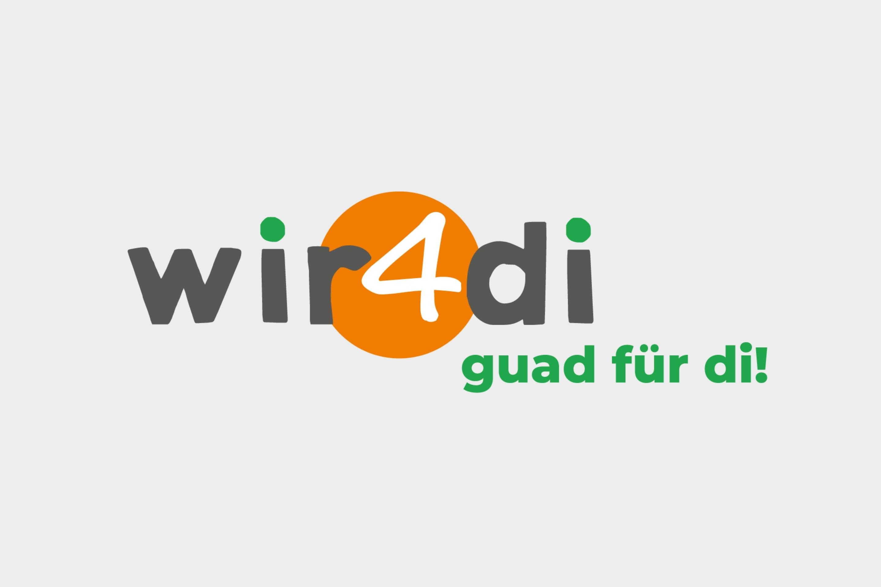 Logodesign wir4di Farbe