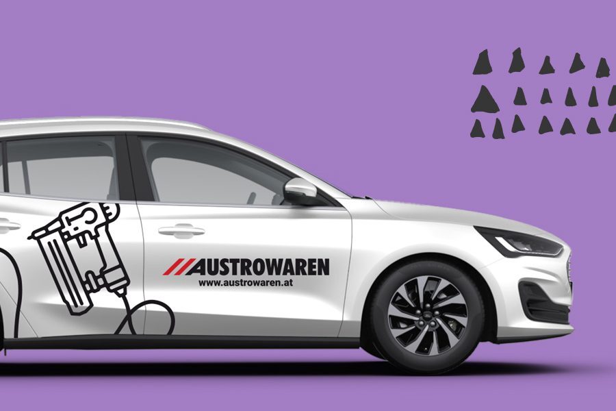 Austrowaren - Autobranding Referenzprojekt Pop.Cut